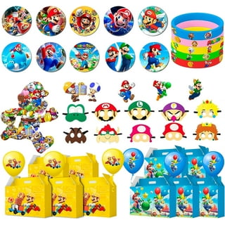Super mario bros party favors in super mario bros party supplies