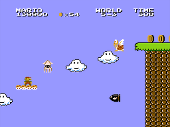 Super mario bros that one level