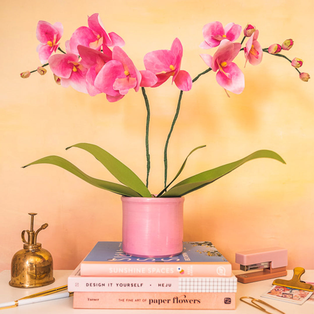Paper orchids svg pdf template â the house that lars built