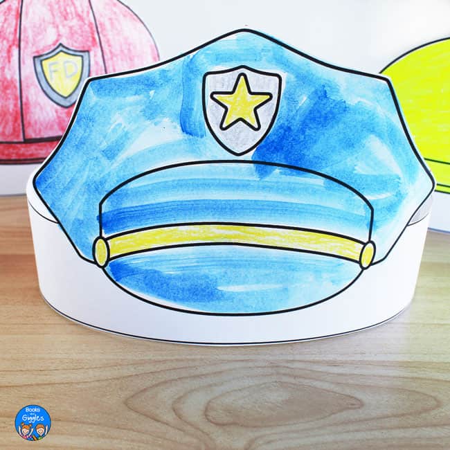 Munity helper hats free printable