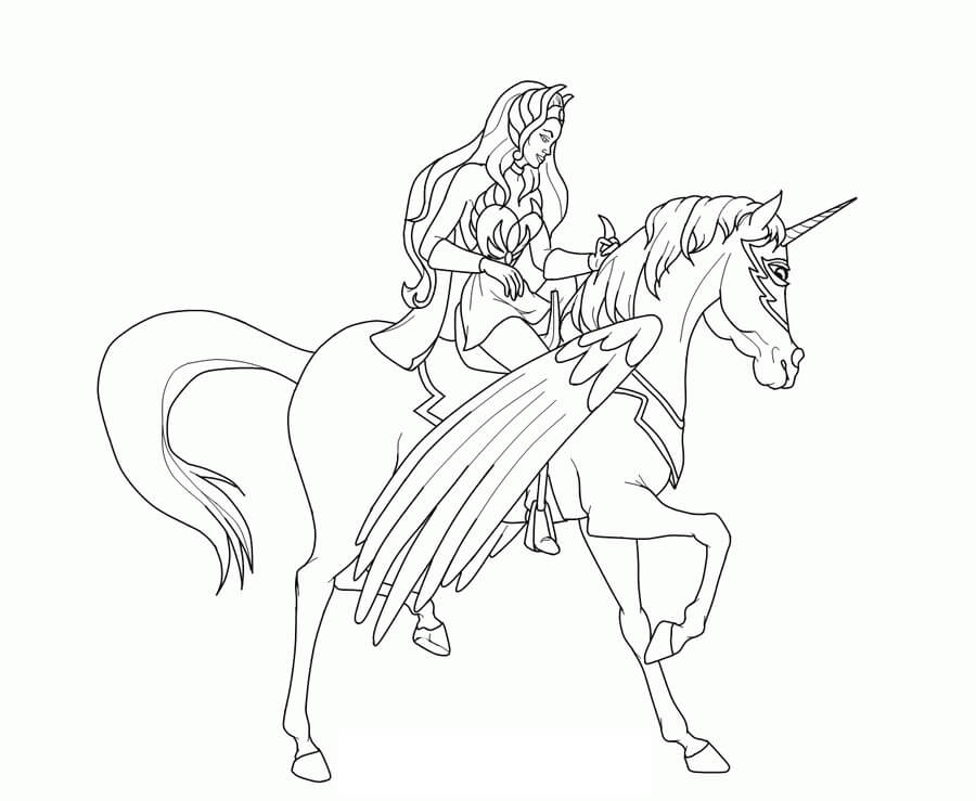 She ra princess coloring pages