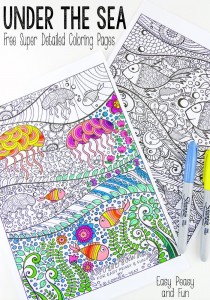 S favorite grown up coloring pages
