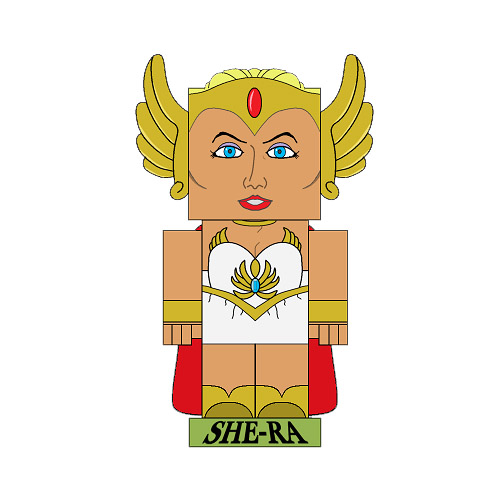 She ra paper toy free printable papercraft templates