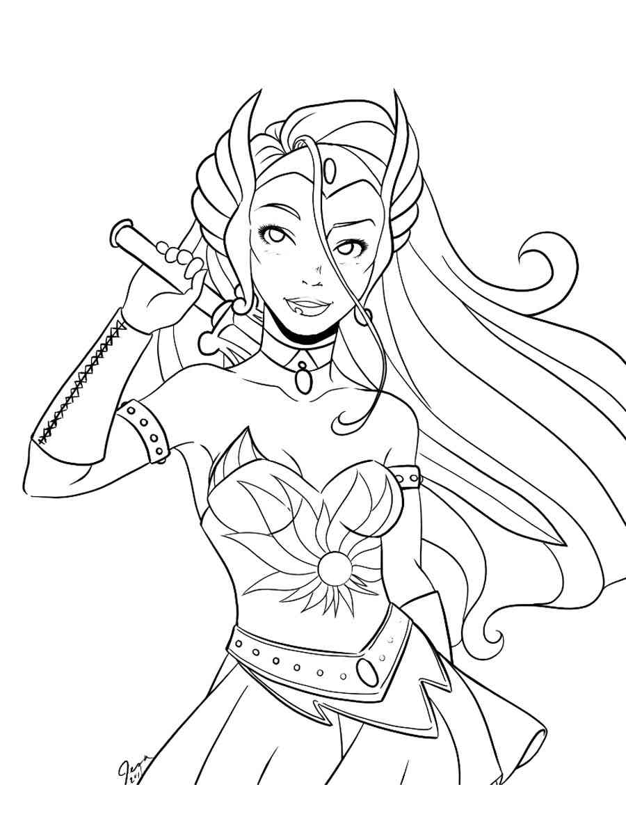 She