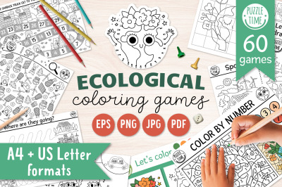 Coloring pages on all category