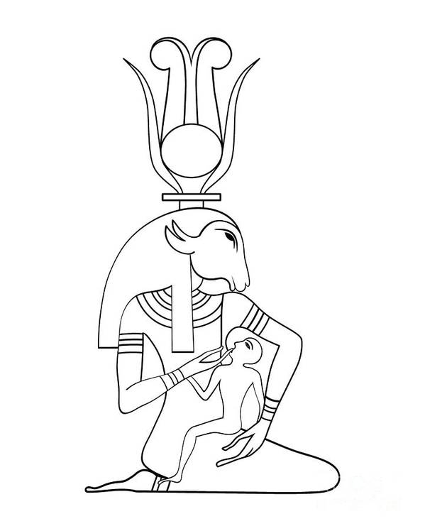 Egyptian deity