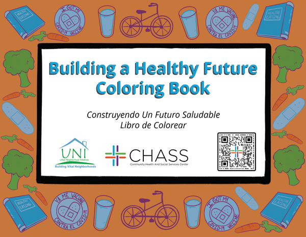 Healthy future community coloring book chass