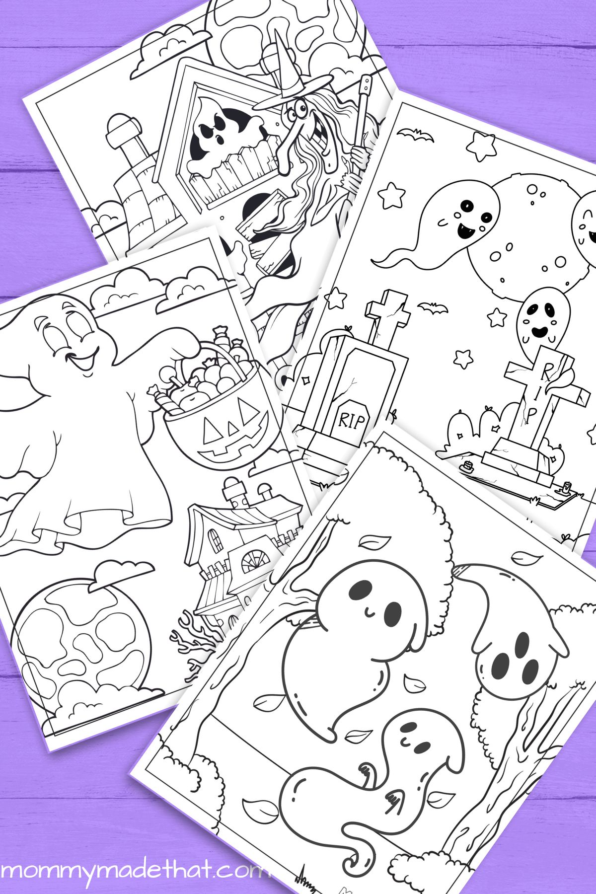 Spooktacular halloween coloring pages tons of free printables