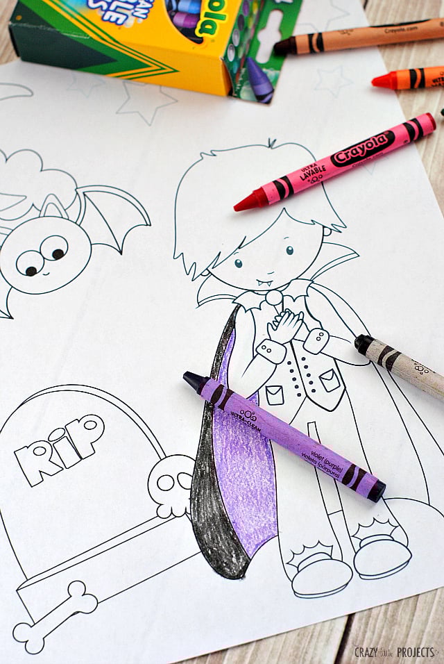 Cute free printable halloween coloring pages