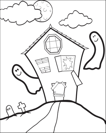 Free halloween coloring pages for kids