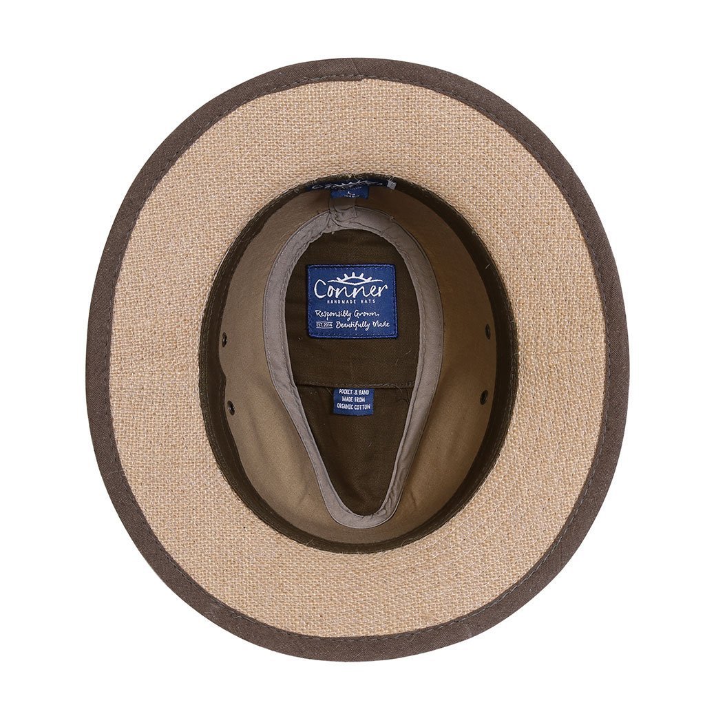Black creek safari hemp hat conner hats
