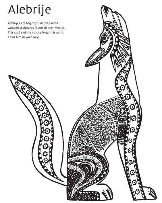 Kathys art project ideas alebrije or animalito paper craft for elementary students
