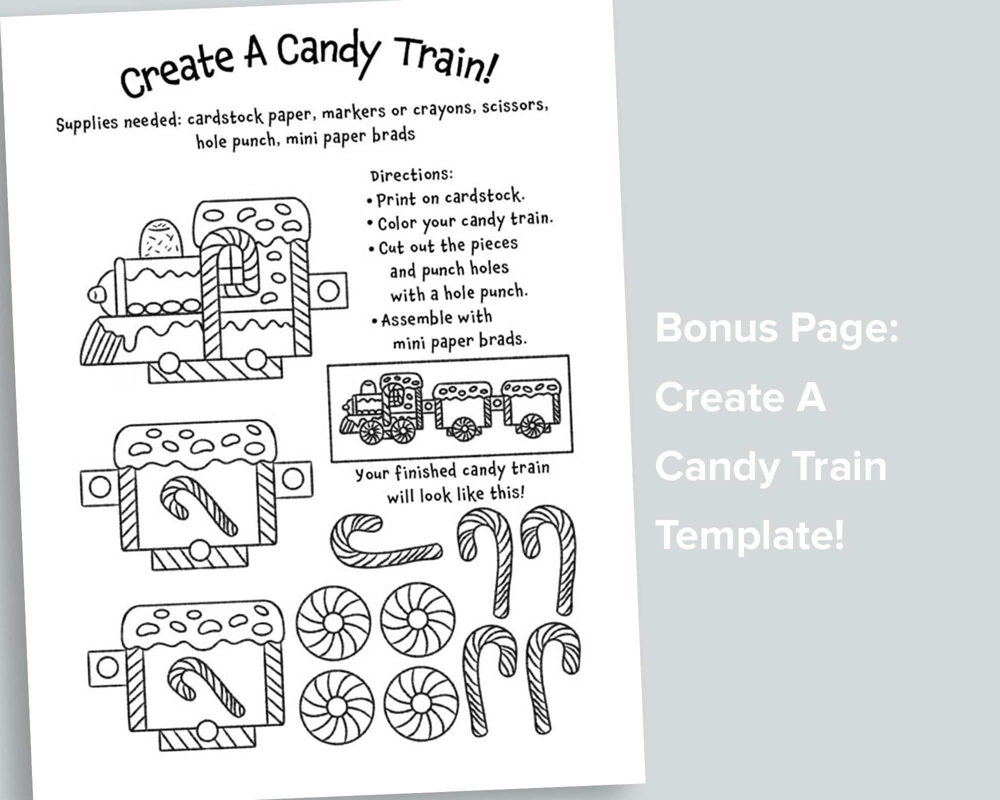 Candy cane lane letter pack â mornings together