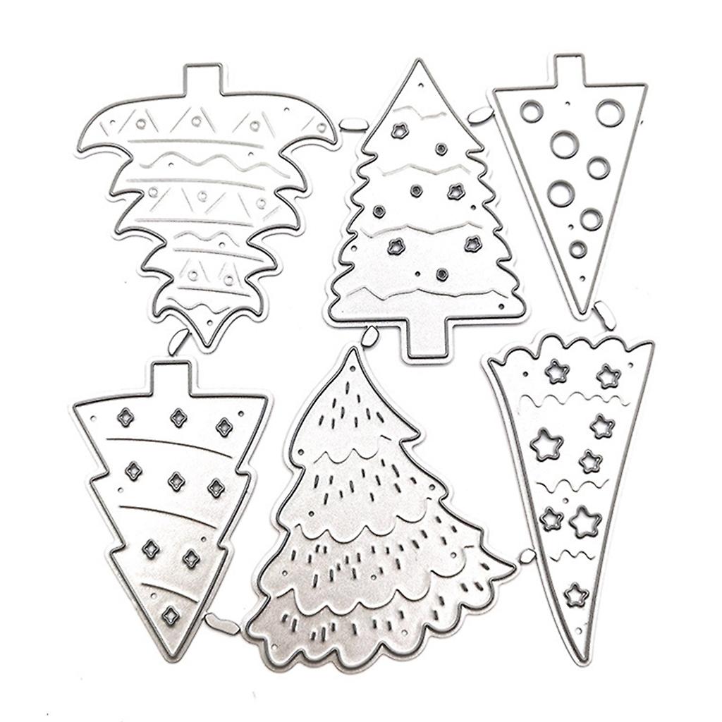 Christmas tree metal cutting dies stencil diy scrapbooking album paper card template mold embossing craft decoration fruugo no