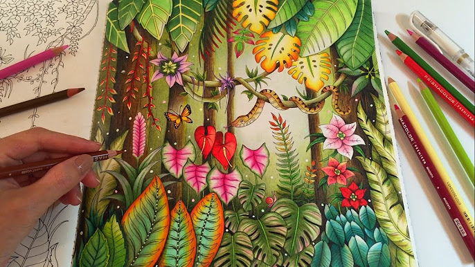 Leaves coloring by chris cheng