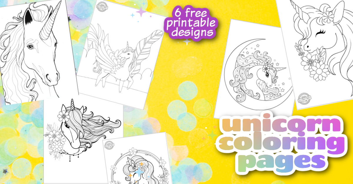 Magical unicorn coloring pages for kids kids activities blog