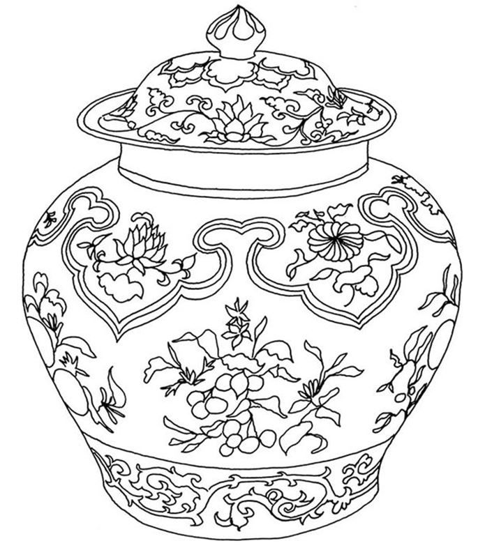 Ming vase art and history lesson for kids