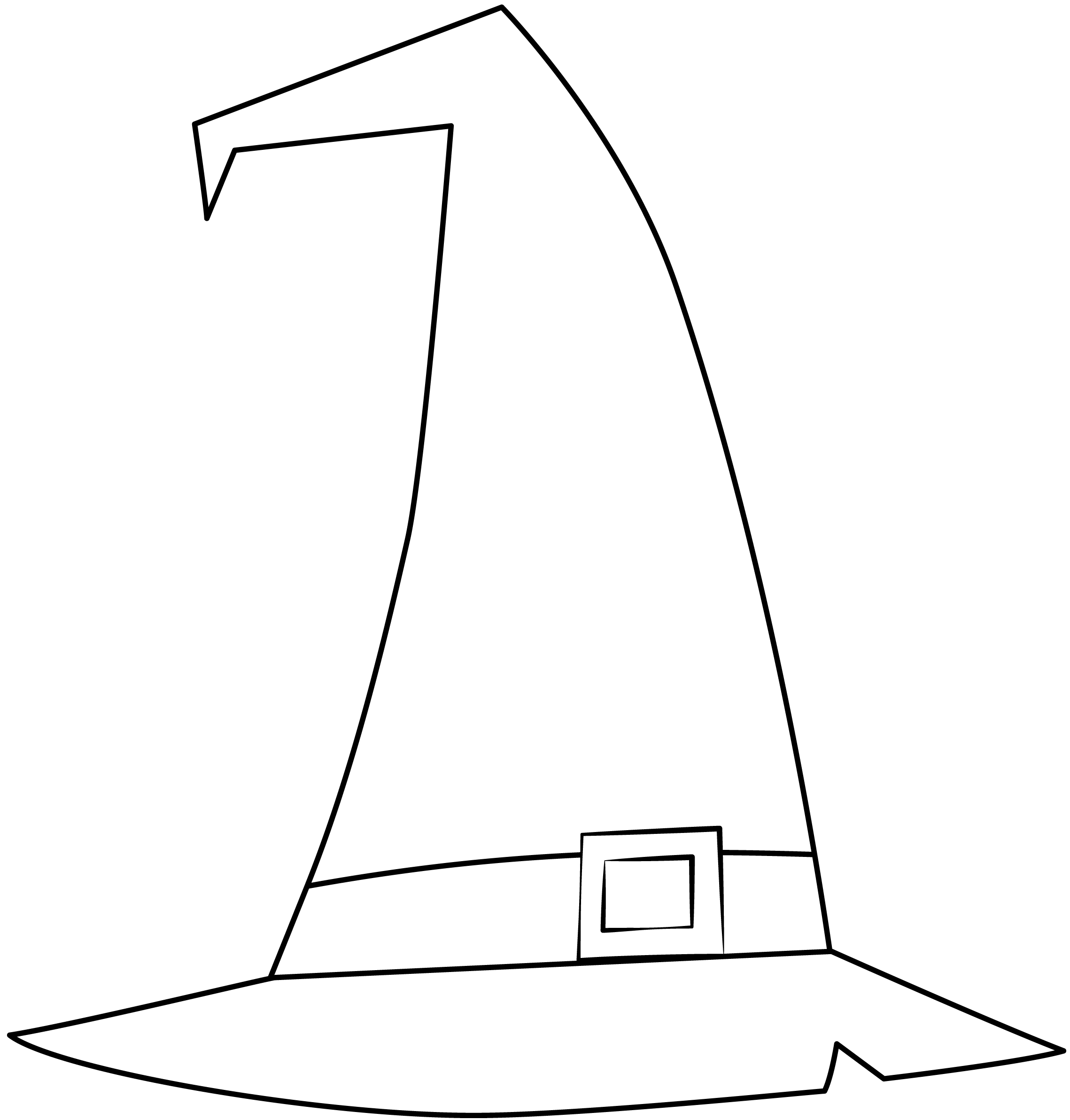 Witch hat printable template free printable papercraft templates