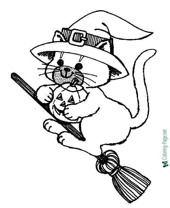 Halloween coloring pages