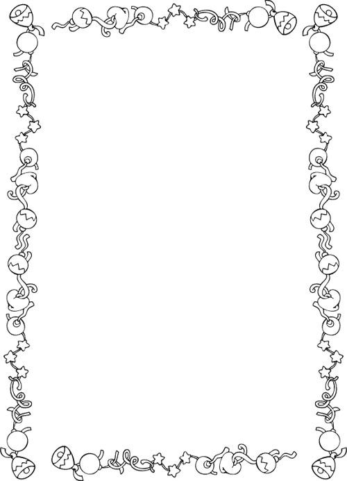 Pin by suzana trajkovska on ramki pozadini i stikeri christmas border free christmas printables christmas coloring sheets