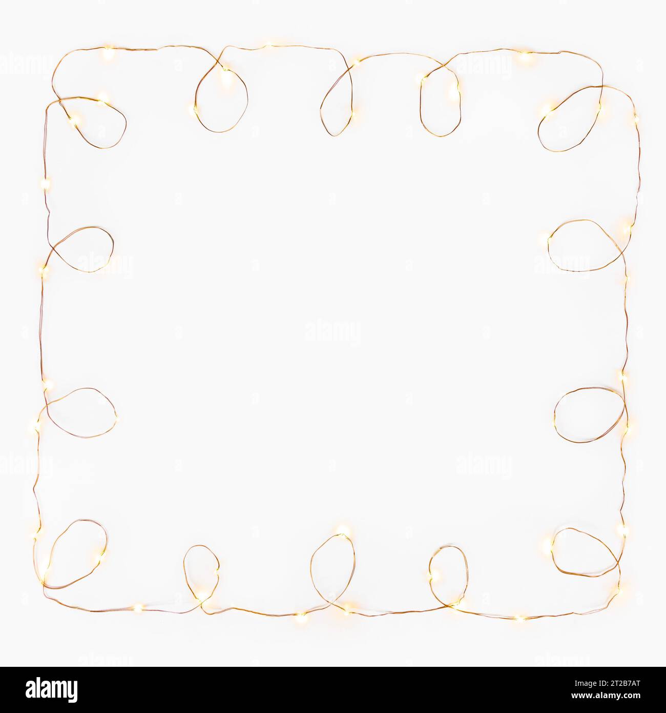 Christmas border square cut out stock images pictures