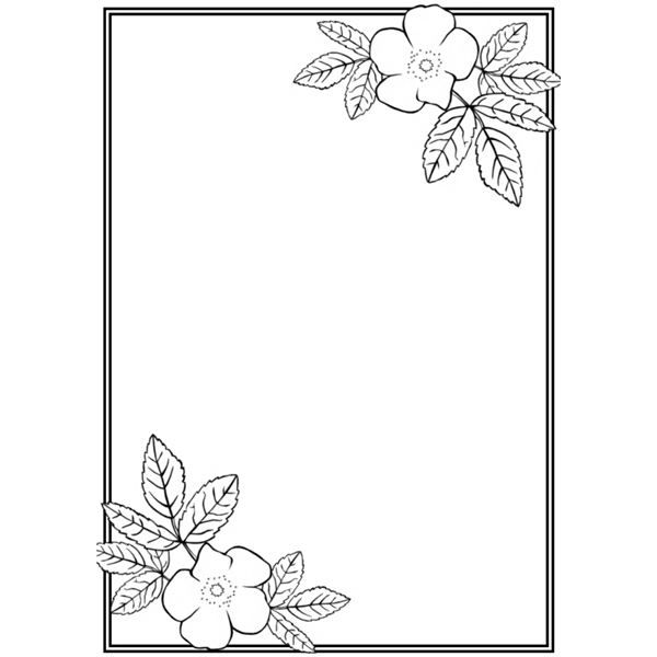 Top free flower borders to download now unique and versatile