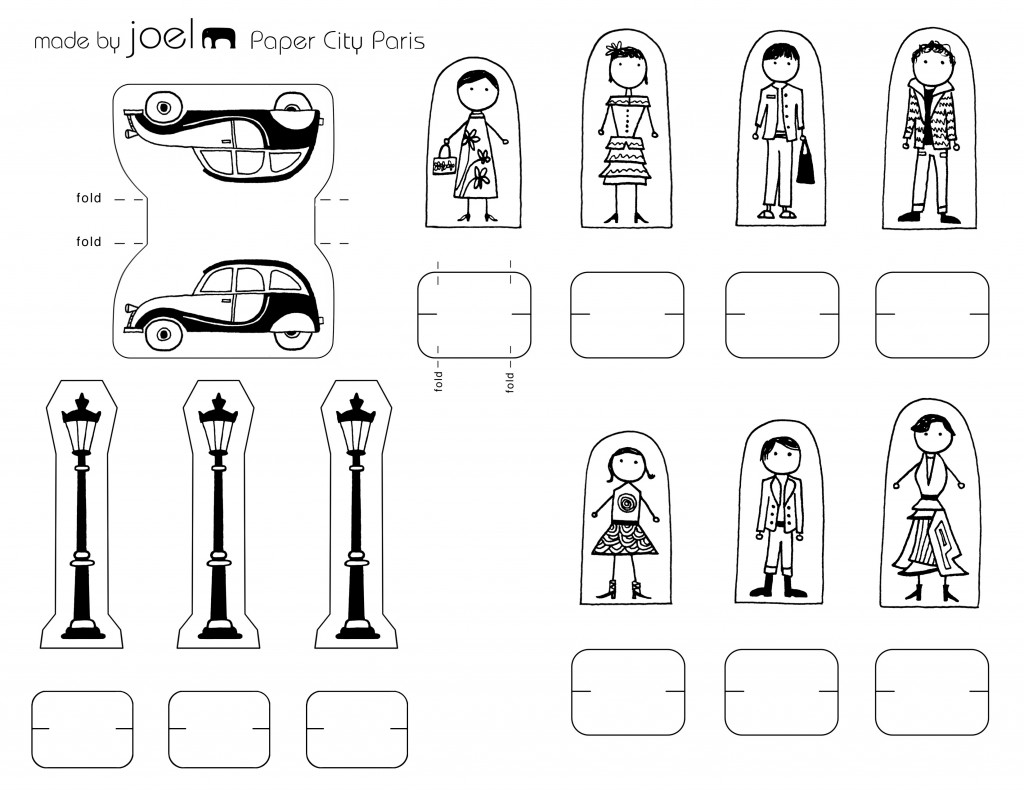 Paper city paris â made by joel