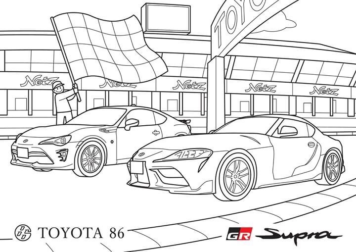 Paper craft toyota cars to get through the stay at home safely and quarantine courtesy of toyota corolla himeji dealer japan