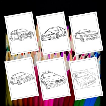 Immerse in artistry printable bmw coloring pages for young car lovers
