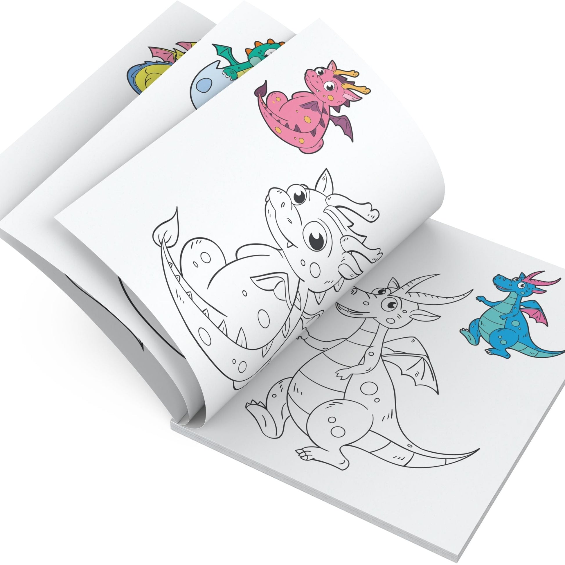 Baby dragon coloring â mommies best mall
