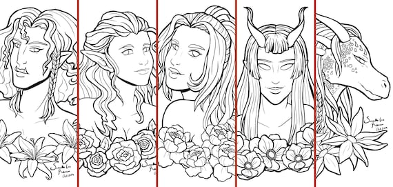 Dd ladies coloring pages download now