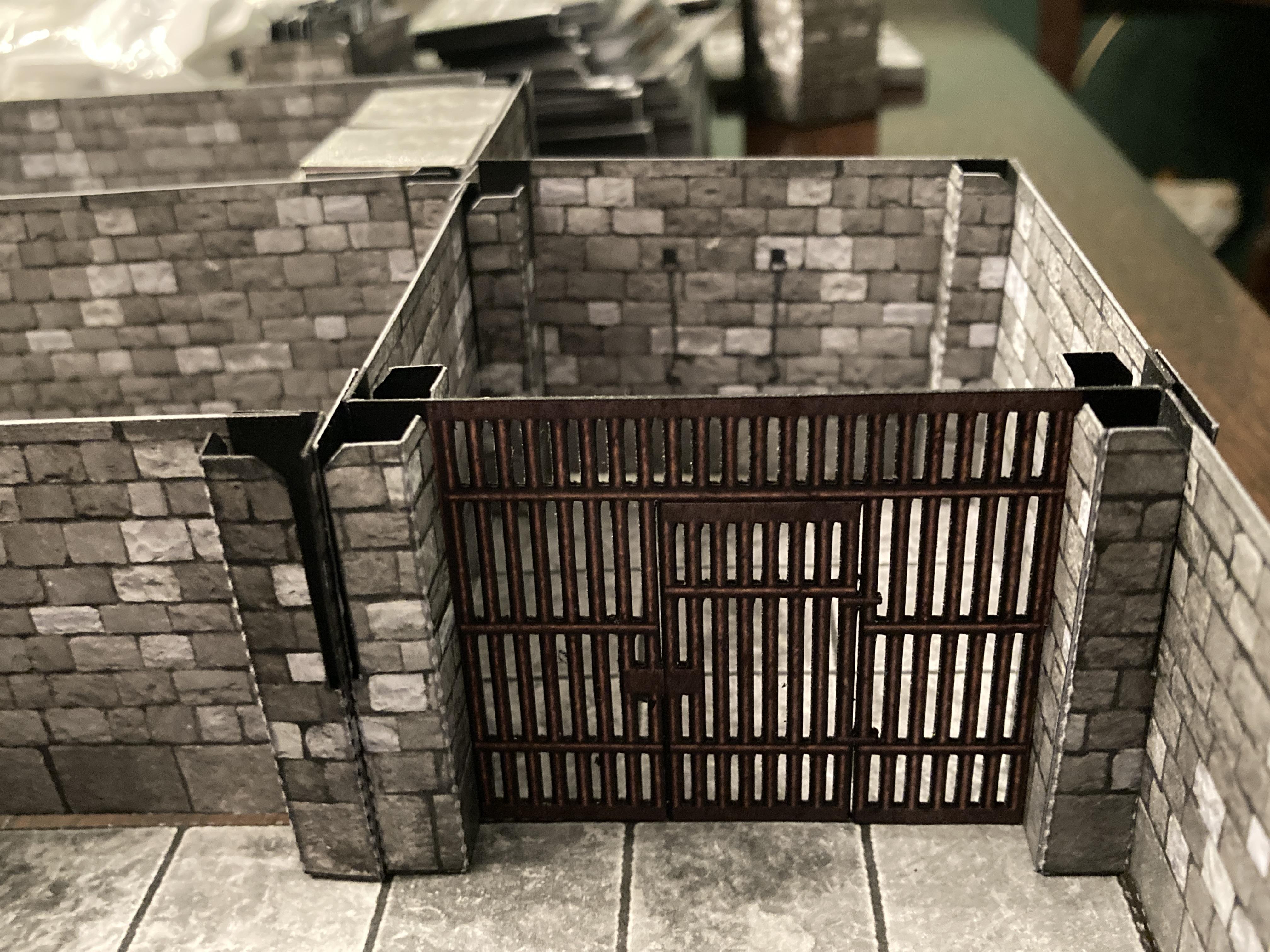 Dungeon delve with papercraft terrain rdndiy