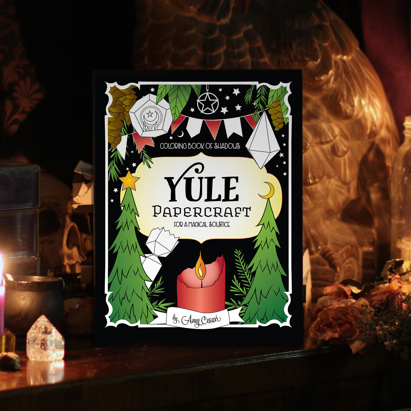 Yule papercraft for a magical solstice