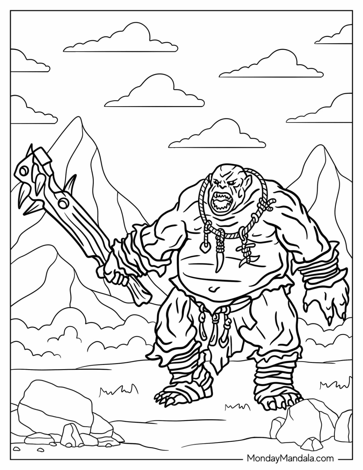 Dungeons dragons coloring pages free printables