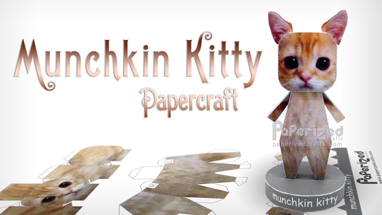 Munchkin kitty el gato paperized