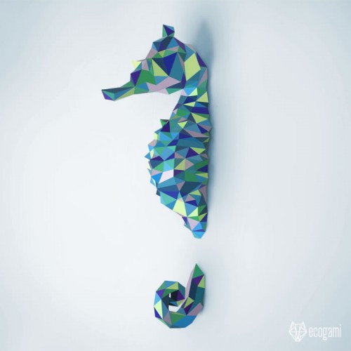 Papercraft templates to make d paper art sculptures