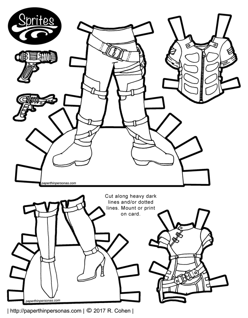 Full color archives â page of â paper thin personas
