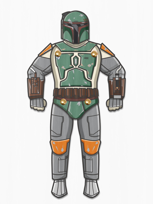 Star wars paper craft
