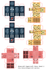 Minecraft paper ches