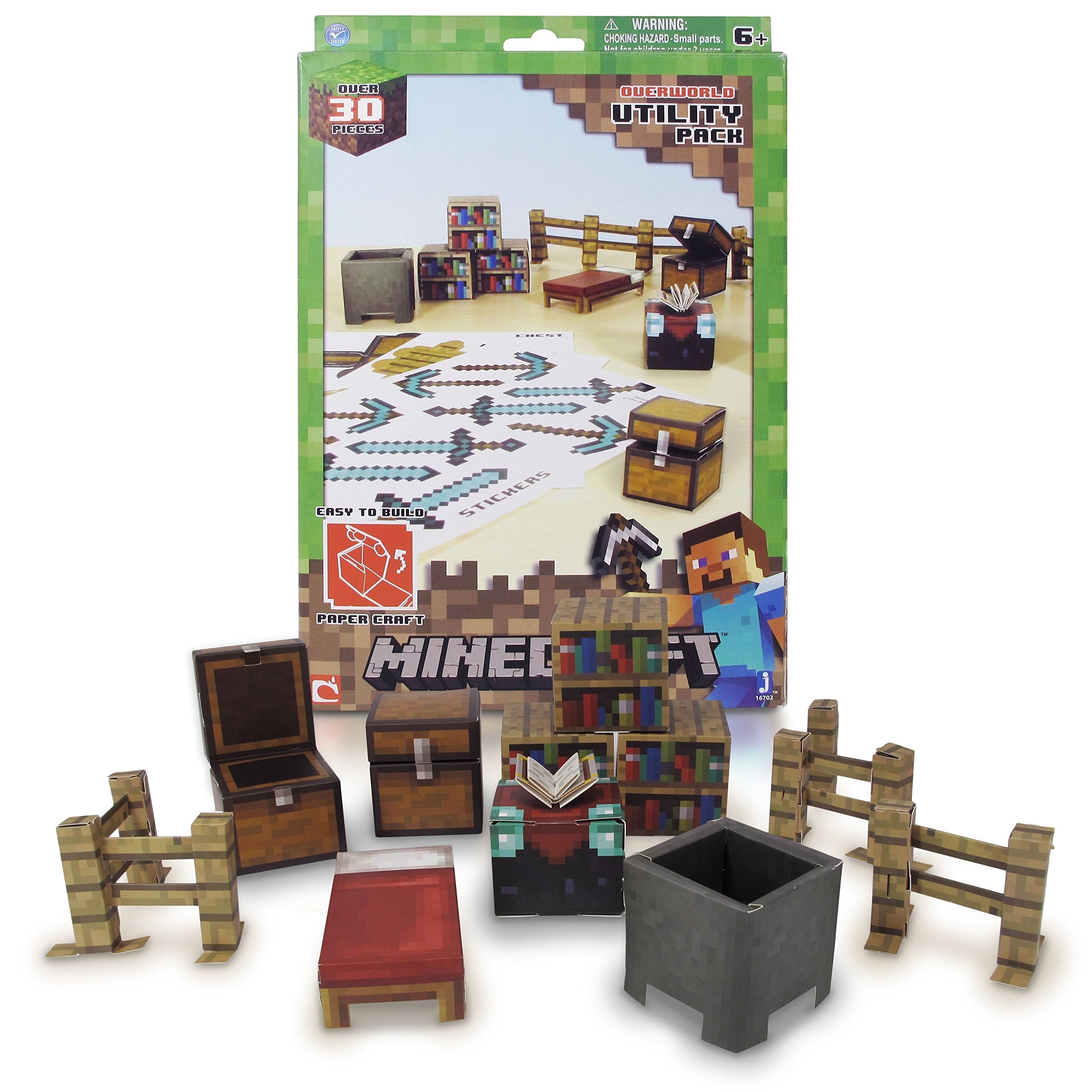 Minecraft papercraft utility pack