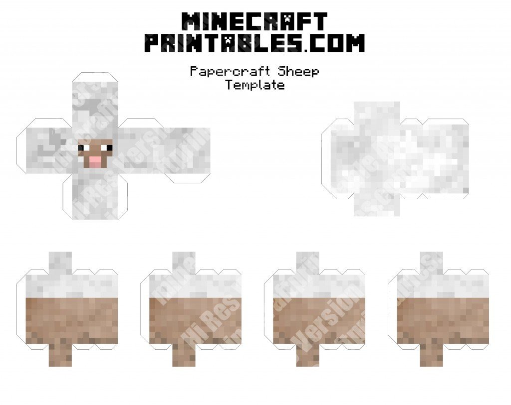 Minecraft sheep