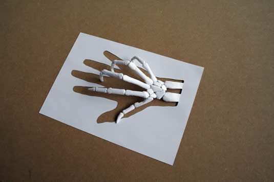 One sheet of paper bored panda