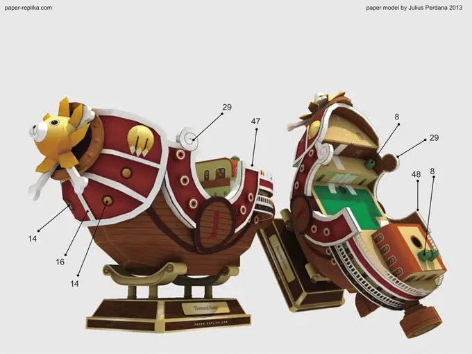 Thousand sunny ship
