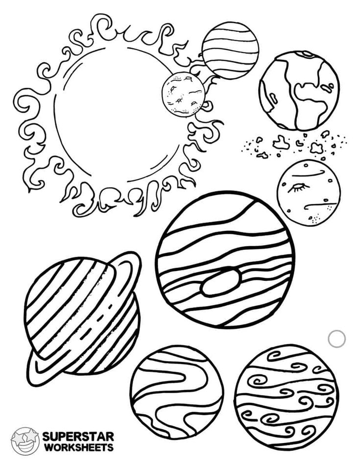 Solar system worksheets planets coloring page solar system coloring pages planet coloring pages solar system worksheets