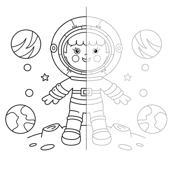 Astronaut worksheet images stock photos d objects vectors