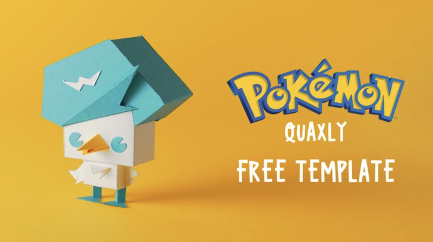 Hey guys i just wanted to share with you these free papercraft templates i made i will be adding more stuff every other week rpokemon