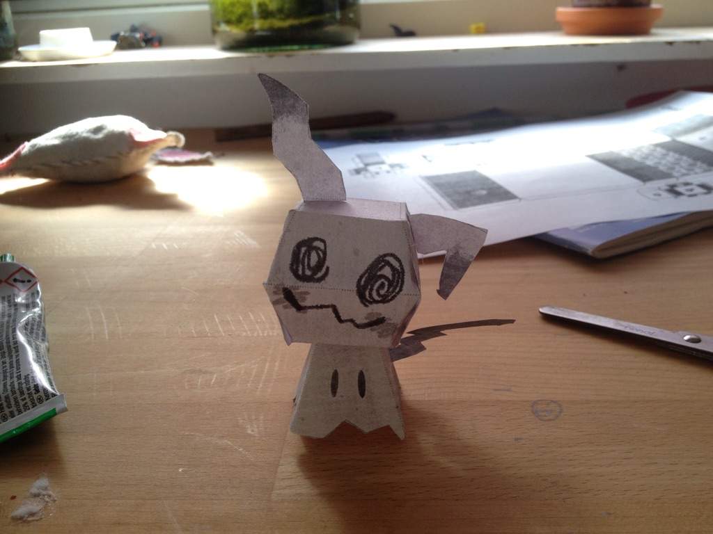Mimikyu papercraft pokãmon amino
