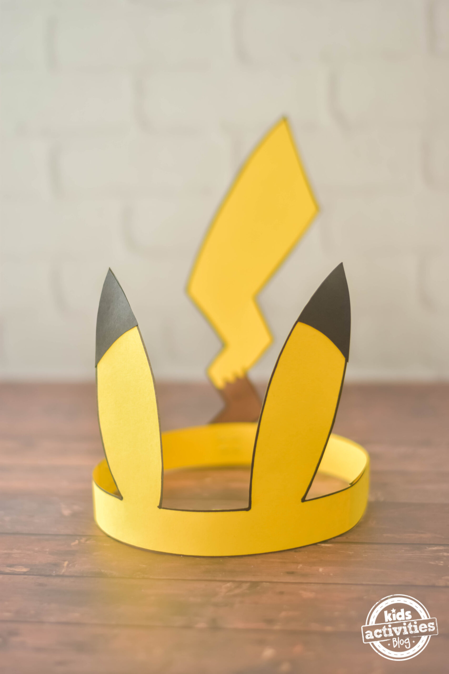 Pokemon hat easy diy pikachu craft kids activities blog