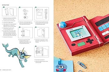 Amazing pokãmon paper crafts colorful creations inspired by the world of pokãmon reinhart pop