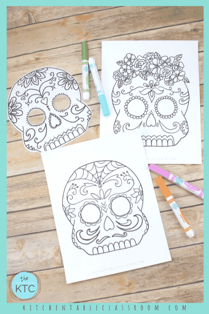 Day of the dead masks
